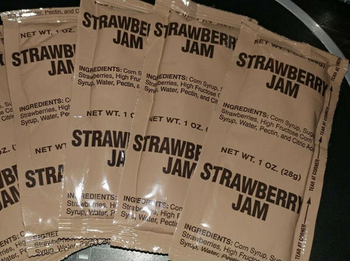 MRE Strawberry Jam Packet