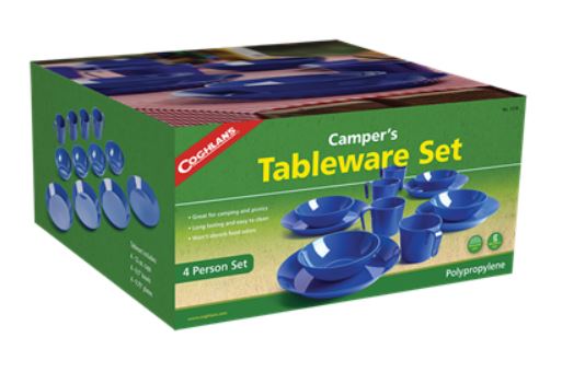 Camper's Tableware (4 Pack) - Carolina Readiness
