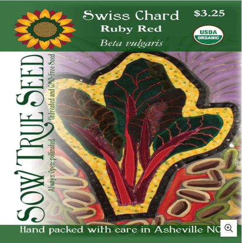 Swiss Chard - Ruby Red/ORGANIC