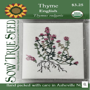 Thyme Seeds - English