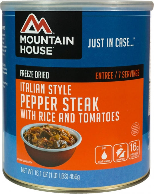 Italian Style Pepper Steak - Carolina Readiness, dooms day prepper supplies online