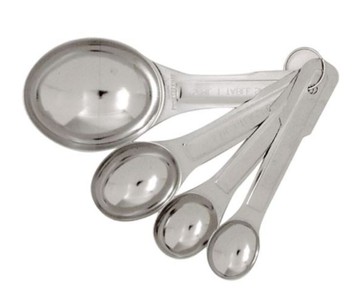 Stainless Steel Measuring Spoons, Set of Four