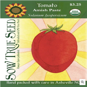 Paste Tomato Seeds - Amish Paste, ORGANIC