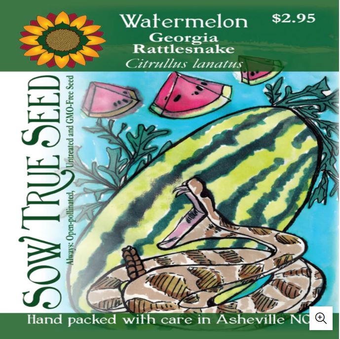 Watermelon Seeds - Georgia Rattlesnake