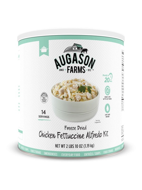 Chicken Fettuccine Alfredo - Carolina Readiness, dooms day prepper supplies online