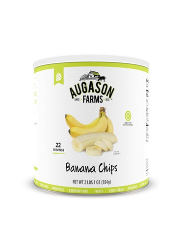 Banana Chips - Carolina Readiness, dooms day prepper supplies online