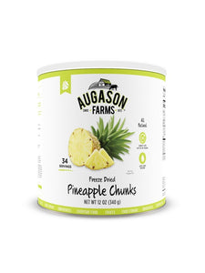 Freeze Dried Pineapple Chunks - Carolina Readiness, dooms day prepper supplies online