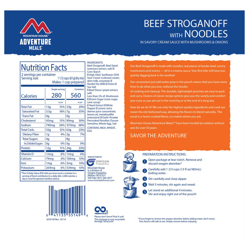 Beef Stroganoff with Noodles