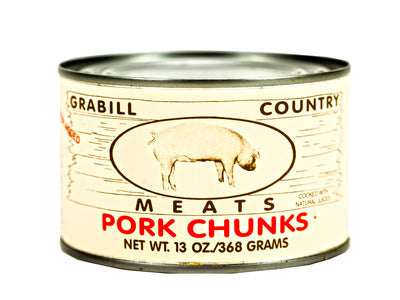 Grabill Pork Chunks - 13 oz