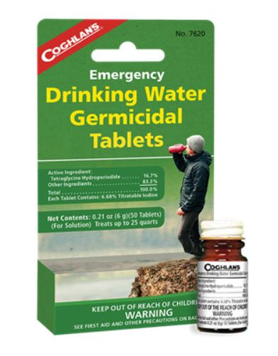 Drinking Water Tablets - Germicidal
