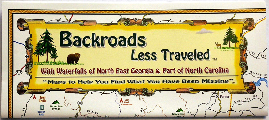 Backroads Less Traveled Map - Carolina Readiness