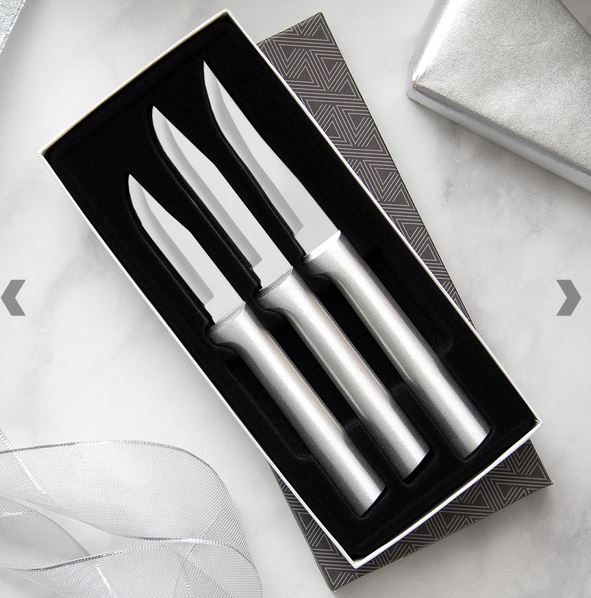 Paring Knives Galore Gift Set - Silver Handle