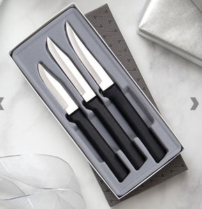 Paring Knives Galore Gift Set -Black Handle