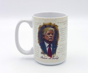 Trump Mug - Believe in Trump - Carolina Readiness, dooms day prepper supplies online