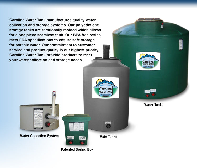 275 Gal. Potable Water Tank - Carolina Readiness